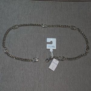 NWT Michael Kors Metal Chain Belt